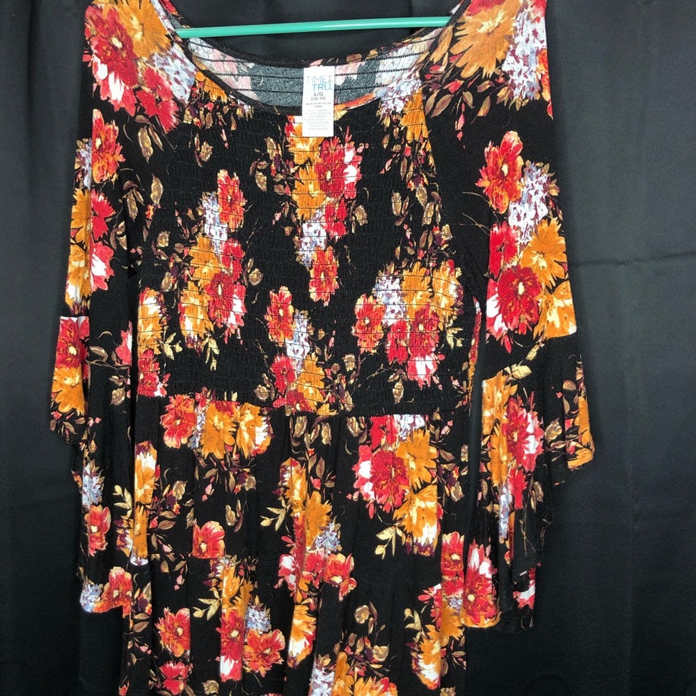 Fall Floral Top